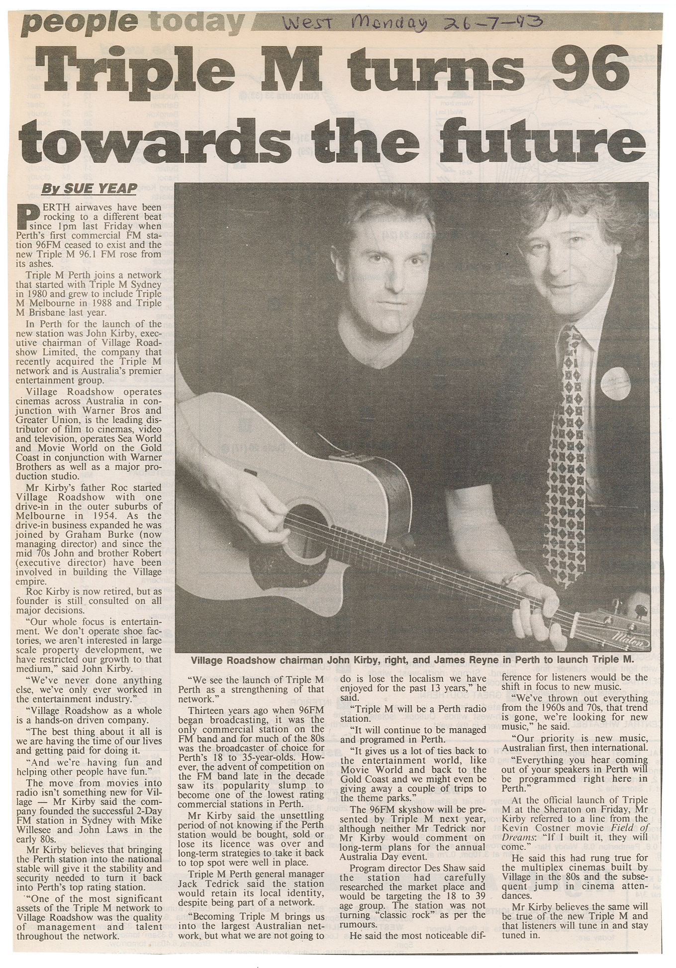 1993.07.21 - Article - Triple M turns 96 towards the future - The West Australian.png